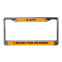 license tag frame